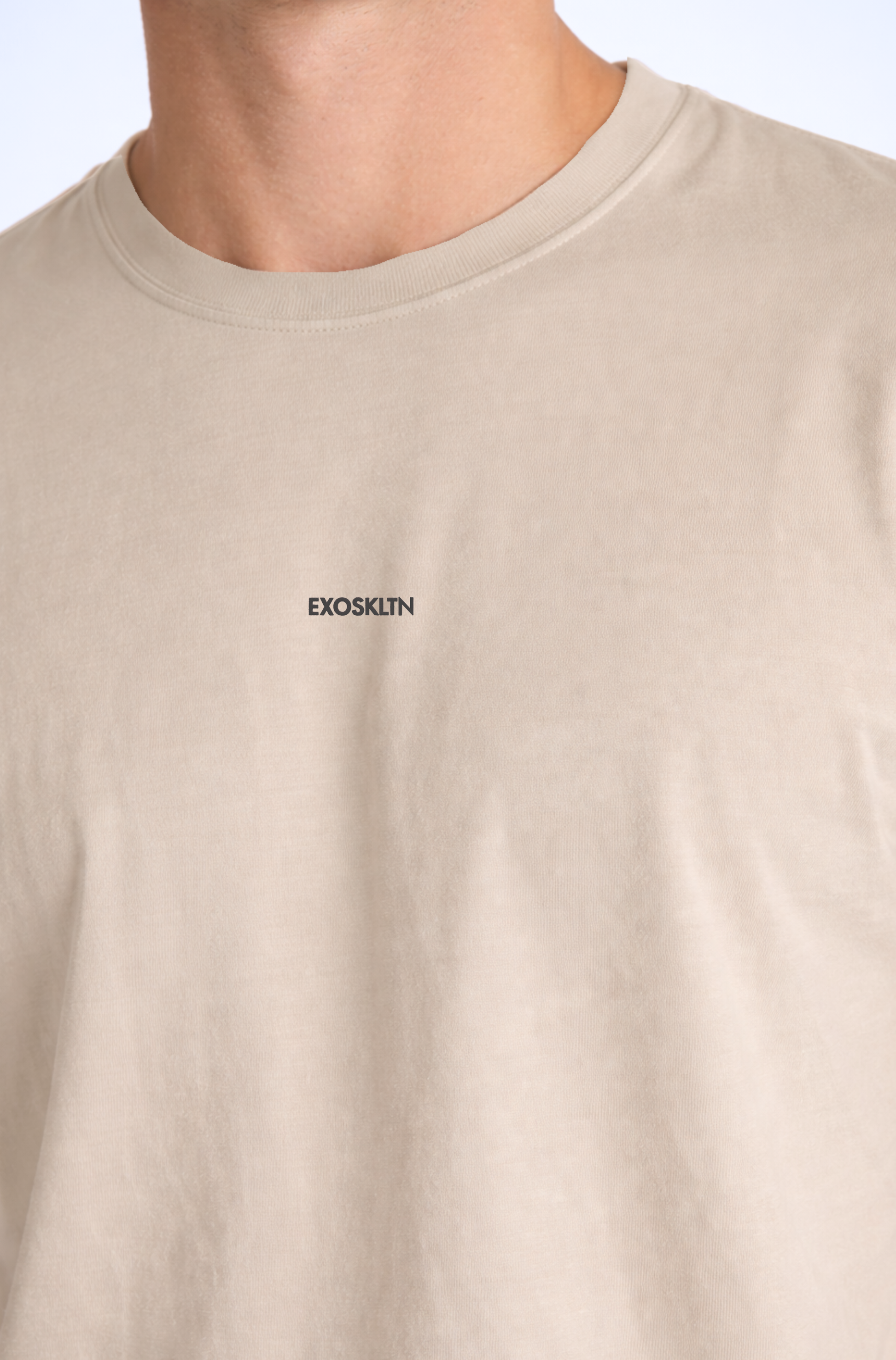 OVERSIZED TEE SAND