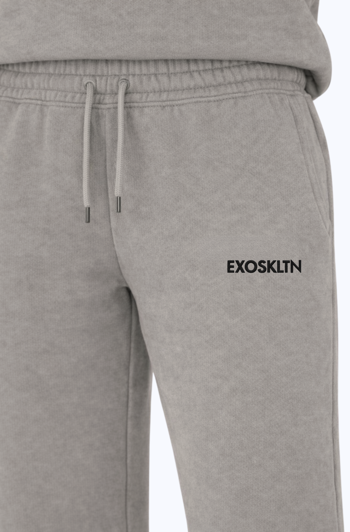 Heavy Fleece Cuffed Bottoms Coffee Gray (W)