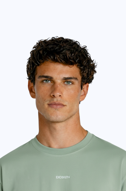 OVERSIZED TEE SAGE