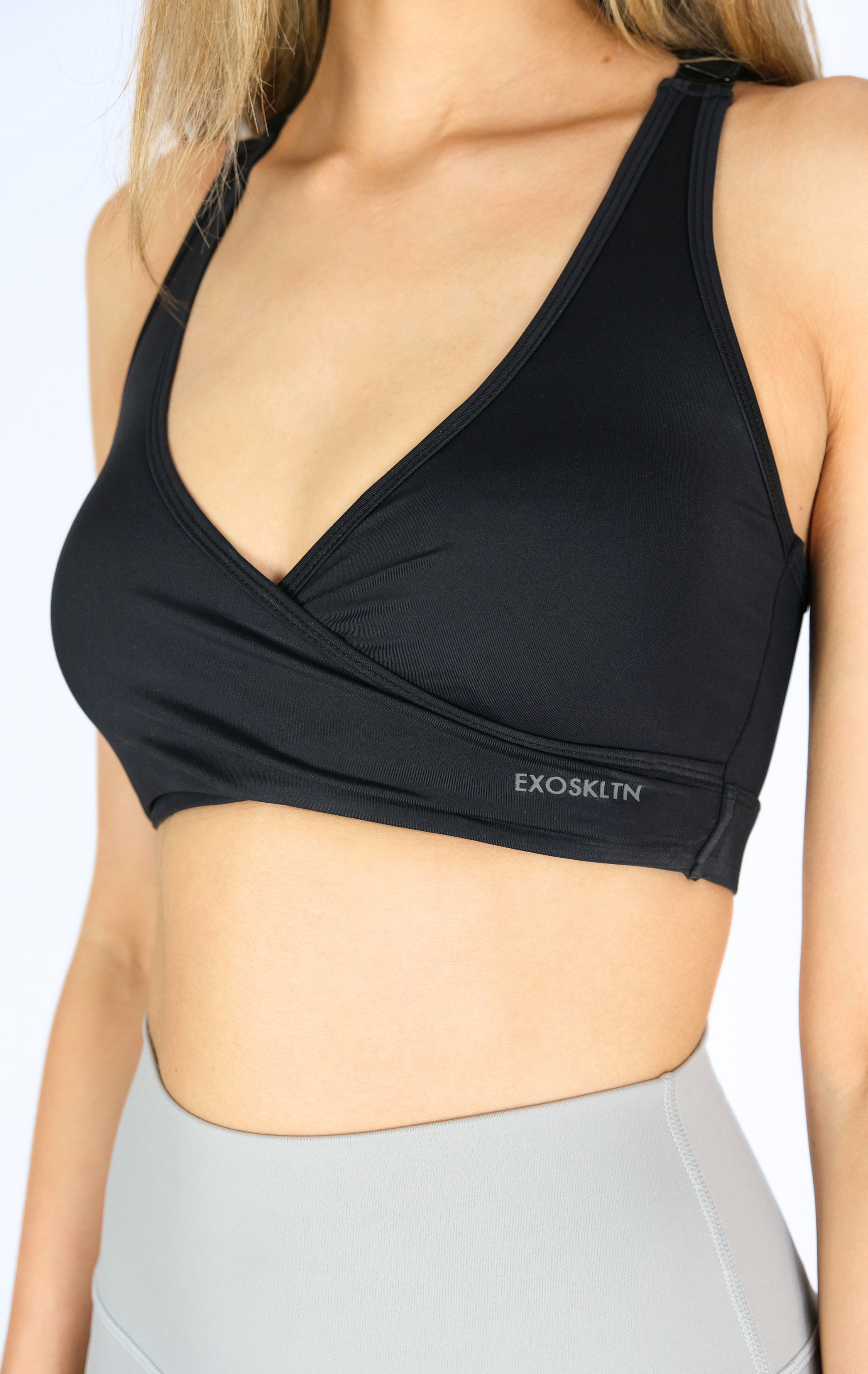 EXOSKLTN WRAP SPORTS BRA