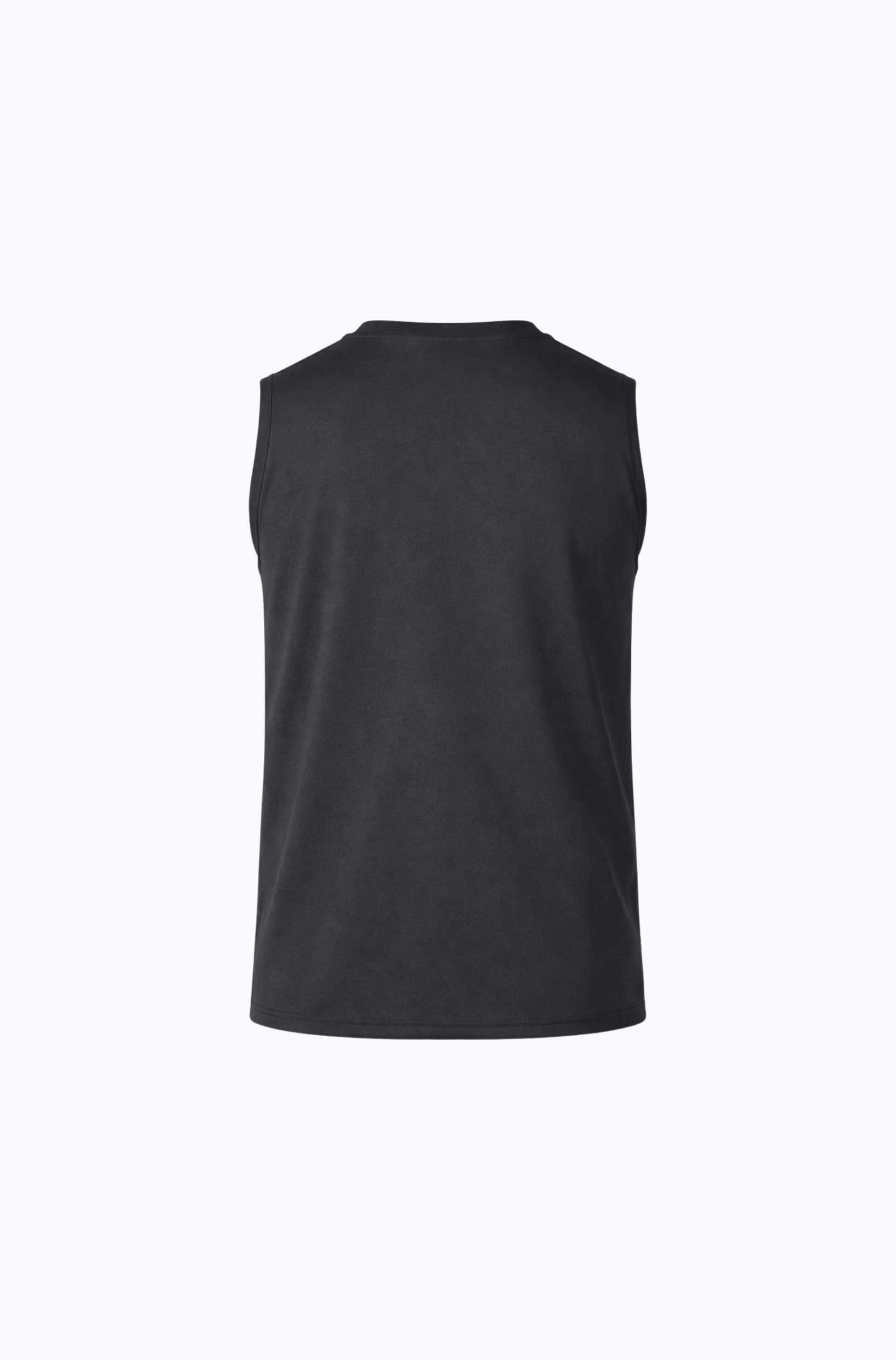 SLEEVELESS MUSCLE TOP BLACK