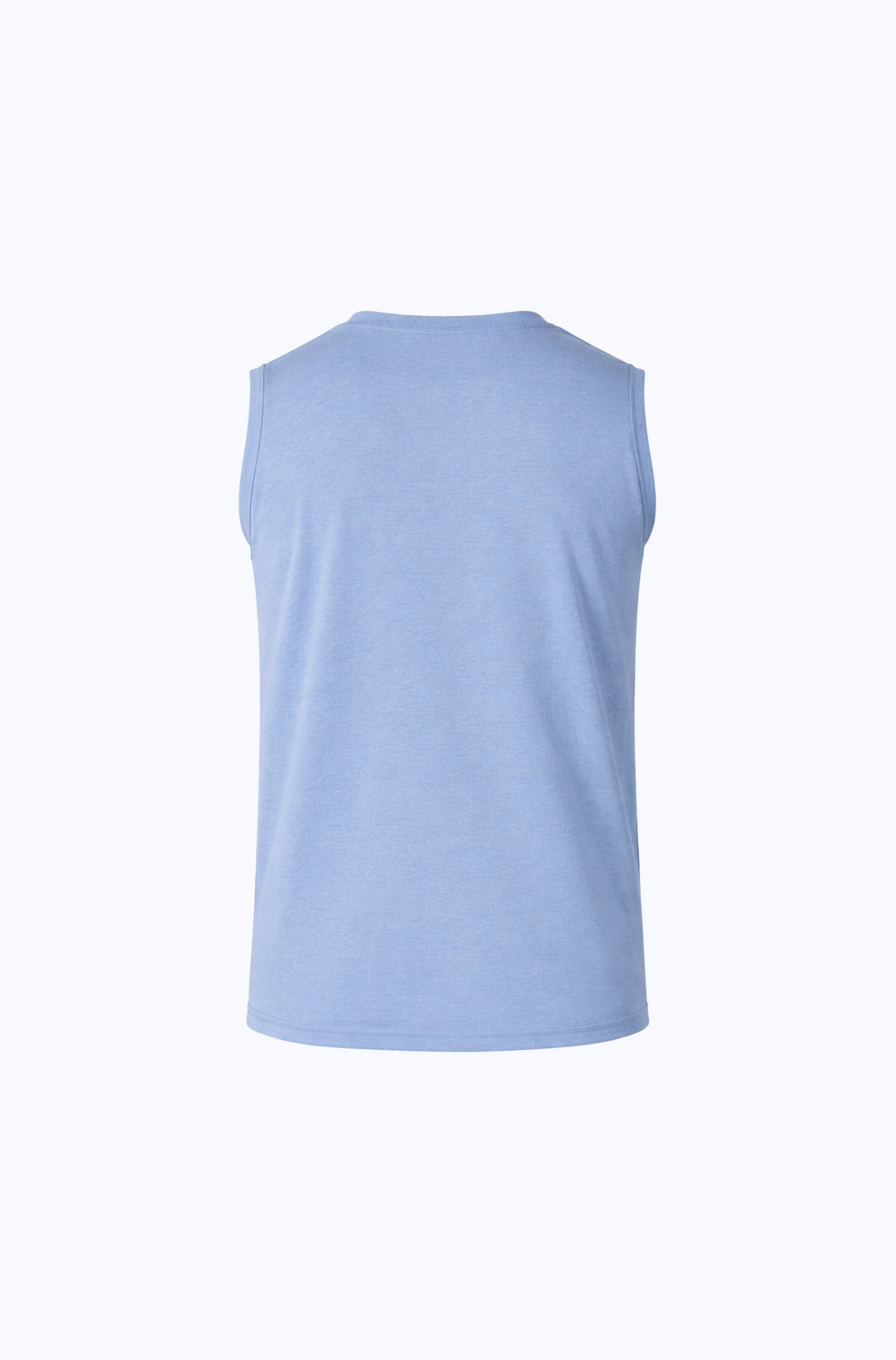 SLEEVELESS MUSCLE TOP BLUE