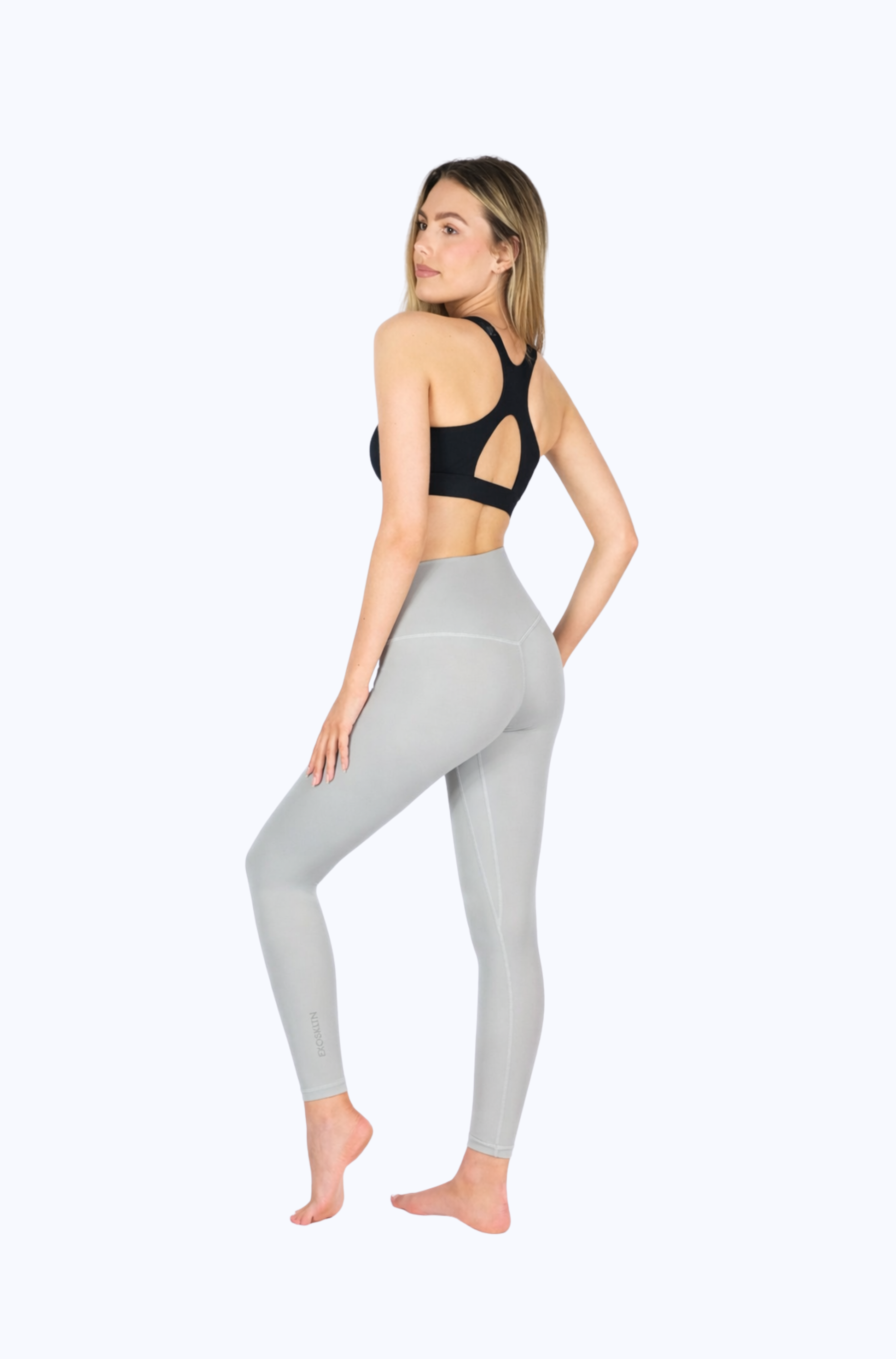 EXOPRO SPORT LEGGINGS COOL GRAY