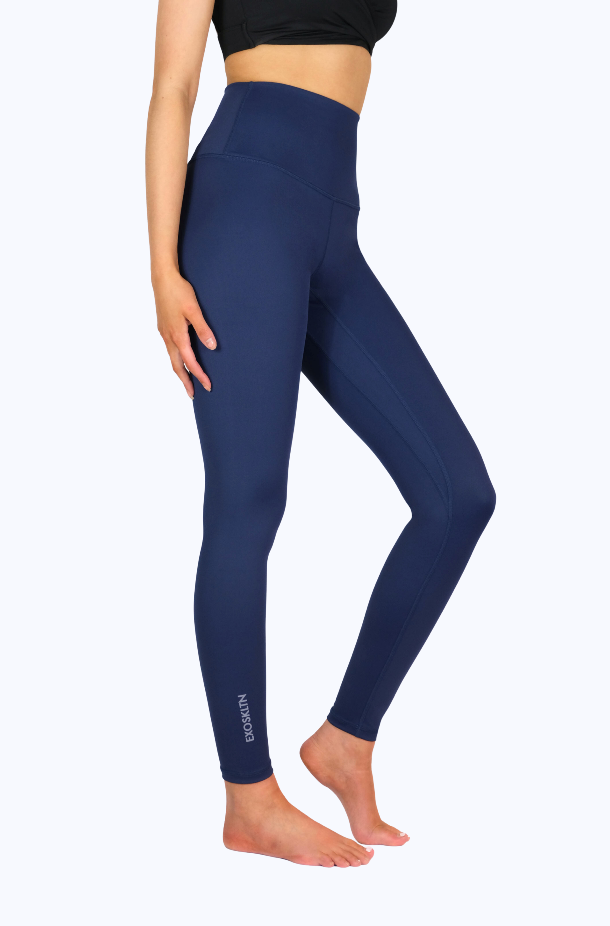 EXOPRO SPORT LEGGINGS NAVY BLUE
